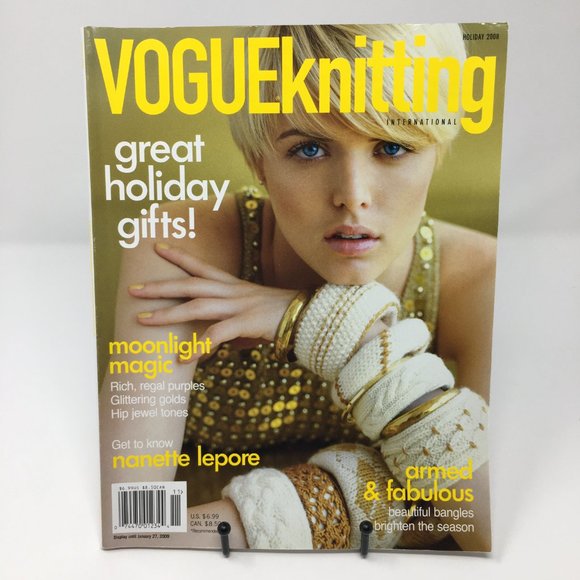 Bundle Vogue Knitting Magazine 6 Issues 2008-2010 Upscale Knits - Picture 3 of 16